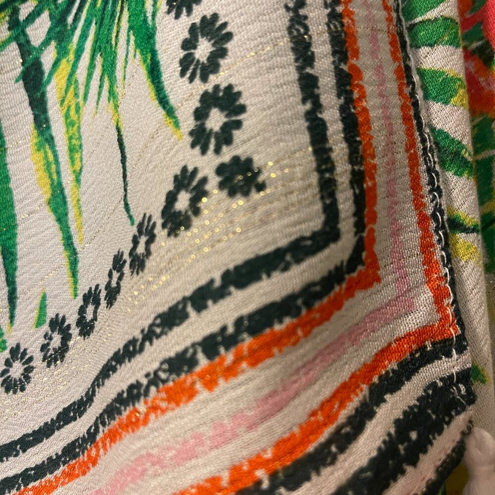 NWT Vince Comuto Tropical Print Duster/Cover Up - Picture 11 of 12